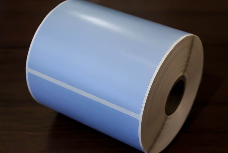 4x6 Pale blue tire labels (Pack of 3 rolls)